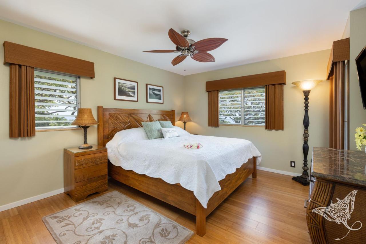 Hale Hahalua - Hale Hahalua - Serenity And Ocean Views In Kona - Now With Upgraded Ac In Bedroom Kailua-Kona Exterior photo
