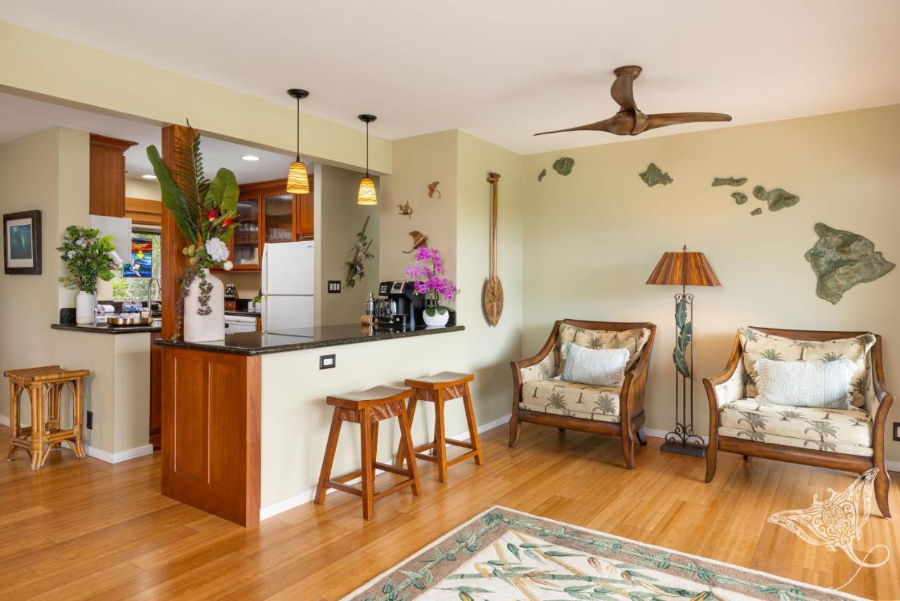 Hale Hahalua - Hale Hahalua - Serenity And Ocean Views In Kona - Now With Upgraded Ac In Bedroom Kailua-Kona Exterior photo